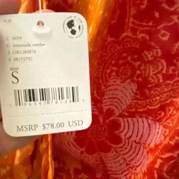 🆕 Free People Lemonade Combo Tied To You Tank S🆕 - Picture 13 of 13